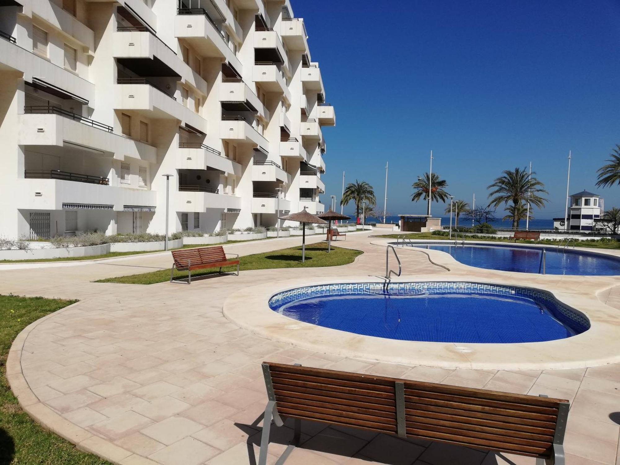 Duplex Altamar Solo Familias Serviplaya Gandía Buitenkant foto